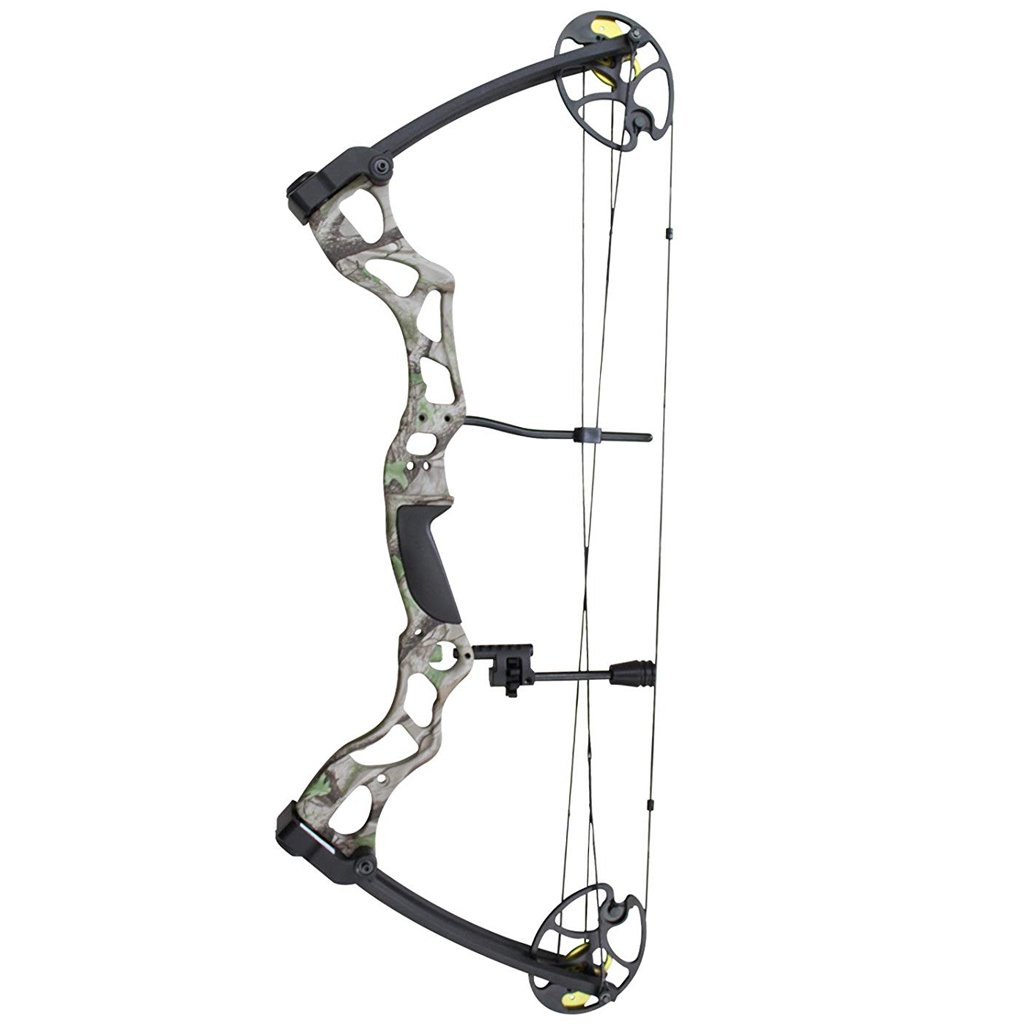 grey compound bow 